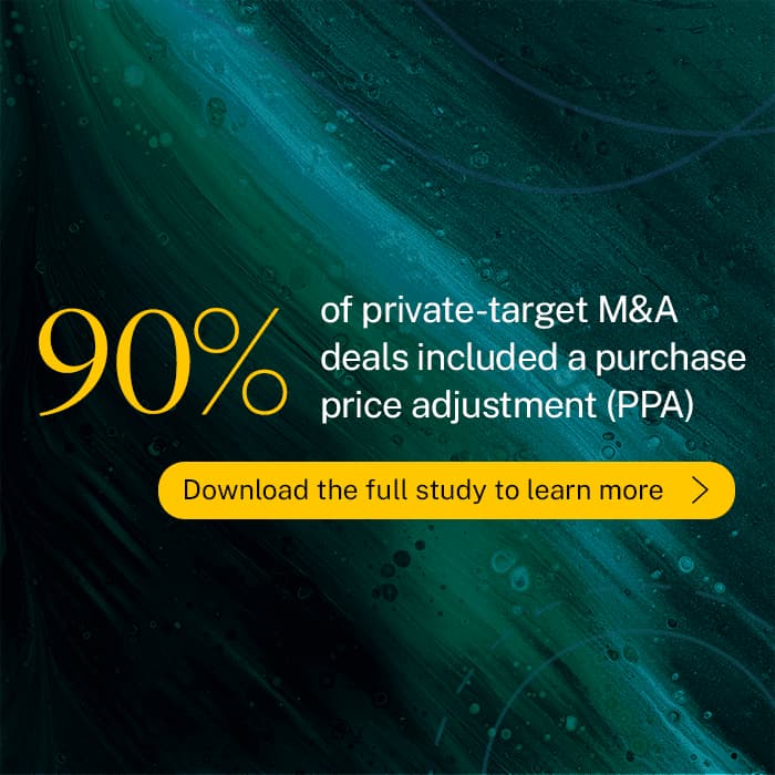 2025 Working Capital Purchase Price Adjustment Study